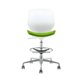 Joy-D Fabric Office Stool Drafting Chair - Gavisco Office Furniture
